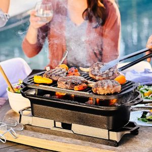 Sportsman’s Pro Cast Iron Grill?