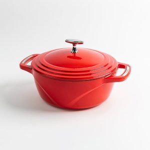 USA Enamel? Cast Iron Dutch Oven