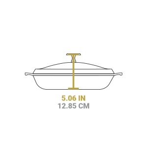 Blacklock 4 Quart Lightweight Cast Iron Braiser