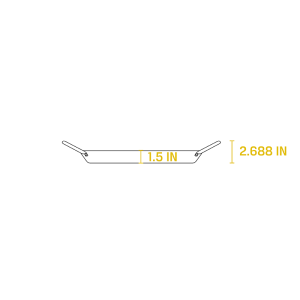 Carbon Steel Dual Handle Pan