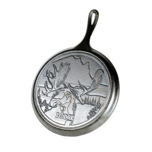 Wildlife Series? 10.5 Inch Cast Iron Moose Griddle?