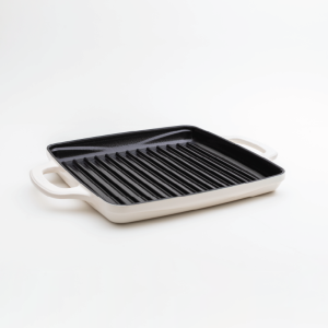 USA Enamel 11 Inch Enameled Cast Iron Grill Pan