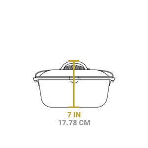 Dutch Oven with Bail Handle